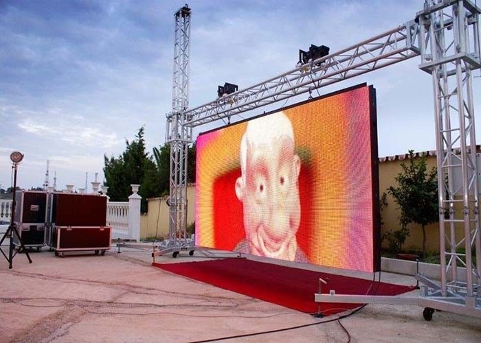 P10 οθόνη AC110V των υπαίθριων οδηγήσεων ενοικίου σκηνικών/υψηλή συχνότητα εισαγωγής δύναμης 220V