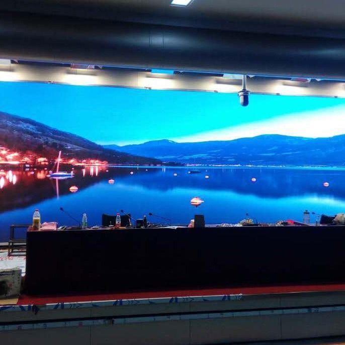 Μεγάλη επιτροπή μηνυμάτων P2.5 πλήρης οδηγημένη χρώμα, εμπορική οδηγημένη διαμόρφωση χρώματος οθονών 1R1G1B